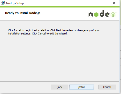 Instalar node js