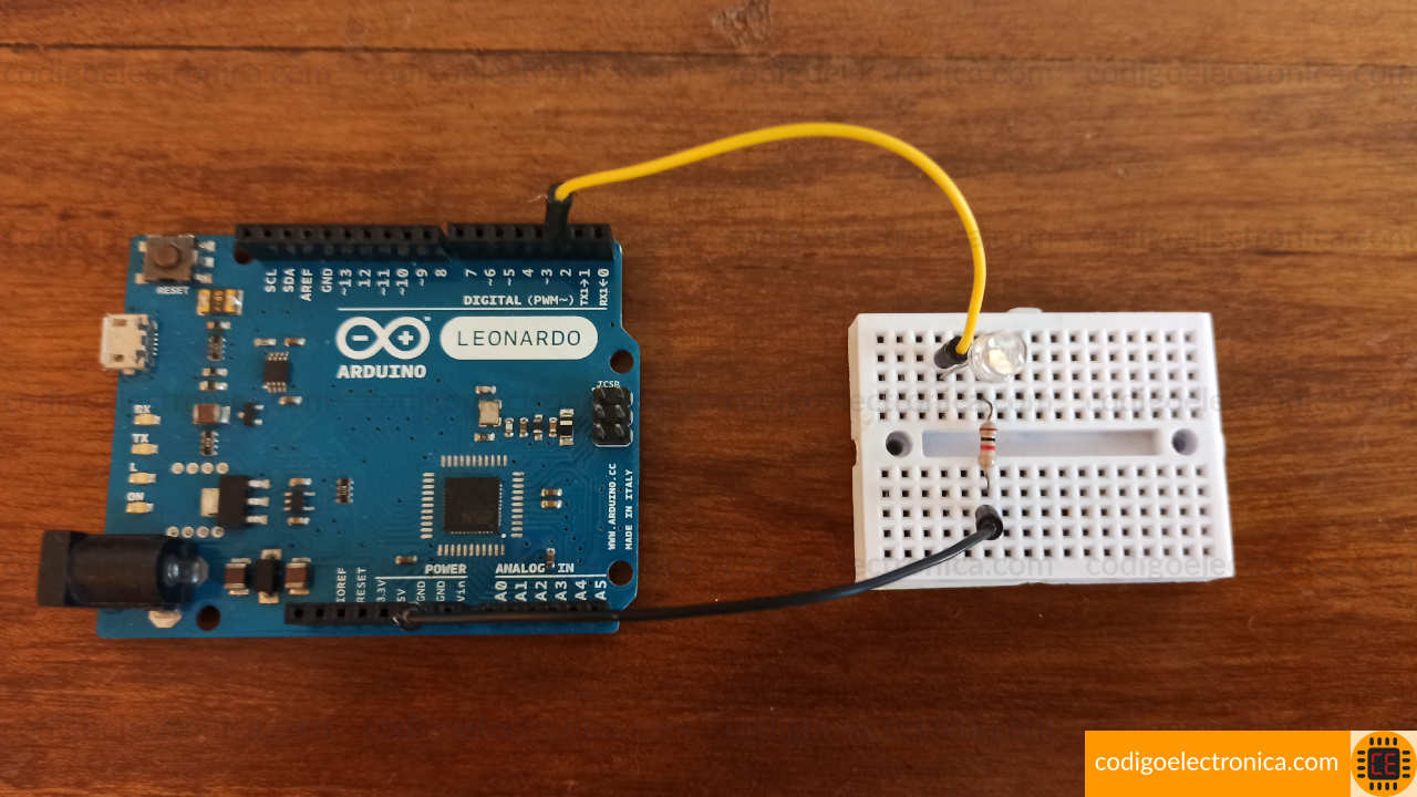 Arduino blink foto