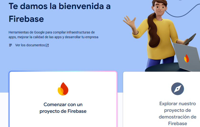 Comenzar con firebase