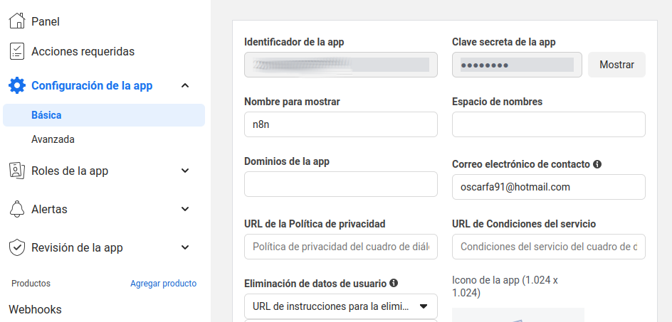 Cuenta de prueba de WhatsApp Business