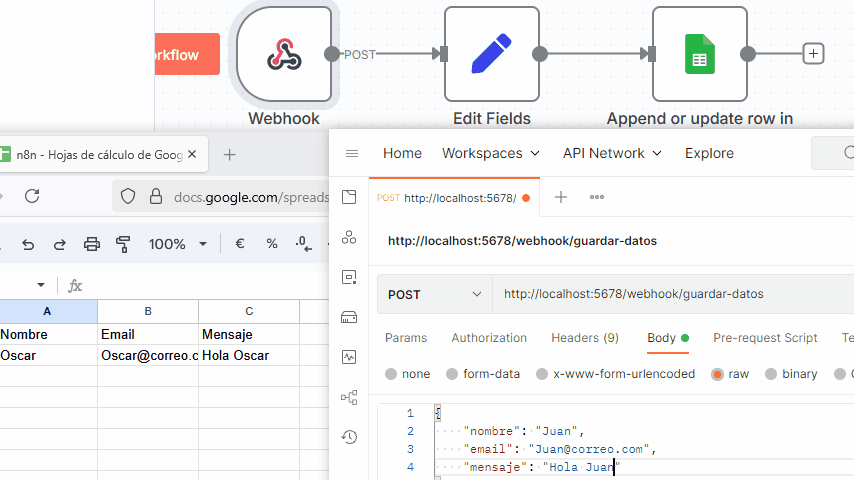 Prueba del primer Workflow