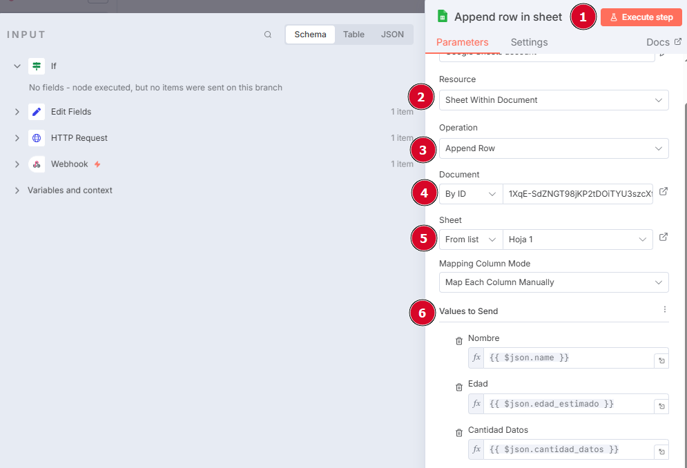 Configurar Google Sheet