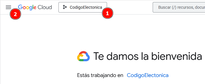 Seleccionar proyecto desde consola