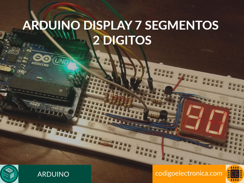 arduino display 7 segmentos 2 digitos