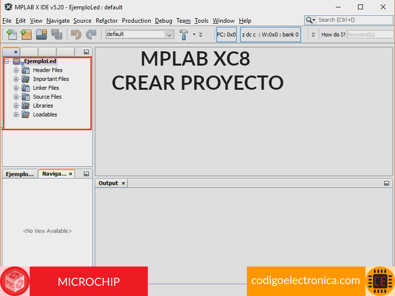 base-mplab-xc8-crear-proyecto