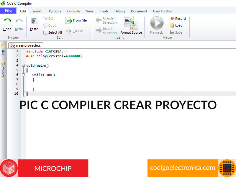base-pic-c-compiler-crear-proyecto