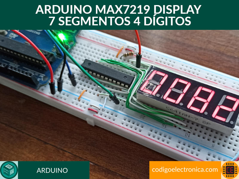 base-arduino-max7219-display-7-segmentos