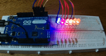 Animación arduino luces rítmicas