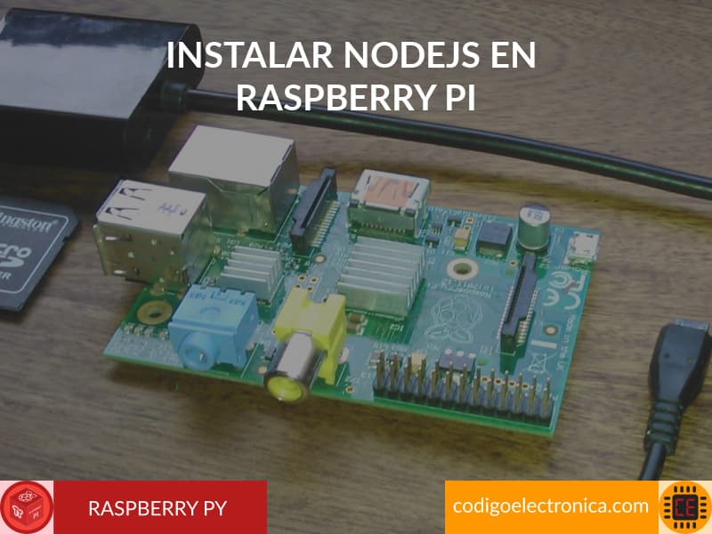 Instalar nodejs en raspberry pi