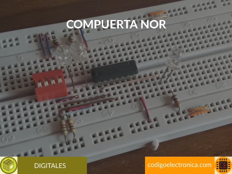 Compuerta nor 7402