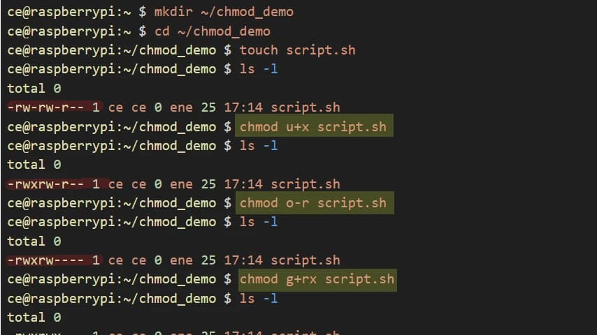 comando chmod en linux.webp