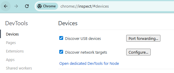 Detectar dispositivo en chrome