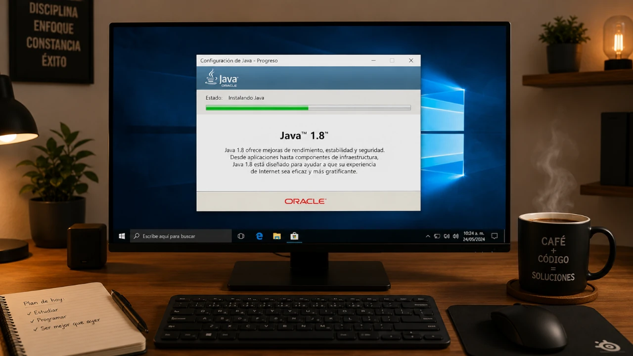 Instala Java 1.8 en Windows